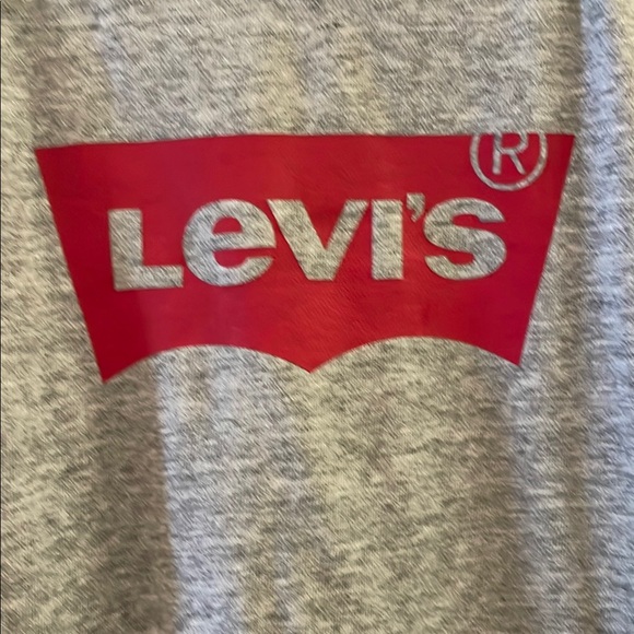 Levi's Gray Sweatshirt with Red Logo - Picture 4 of 4